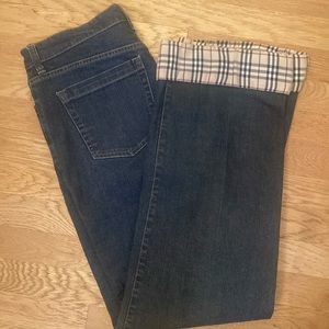 Authentic Burberry size 10 blue jeans